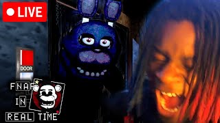 FNAF In Real Time 6 HOUR MODE  LIVE [upl. by Ruy]