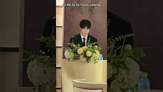 Jin hosted his friends wedding jin btsjin jinmc kimseokjin bts jinupdates runjin illbethere [upl. by Lazar]