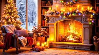 Traditional Christmas Music Instrumentals 🎄 Cozy Fireplace Christmas Music 🔥 Christmas Ambience [upl. by Kissner]