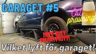 Garaget 5 â€“ KÃ¶pte en portabel saxlyft [upl. by Vickie]