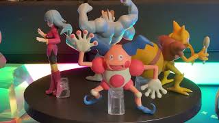 Bruno’s Machamp And Sabrina’s Kadabra Pokemon 120 World Scale Figures [upl. by Shugart855]