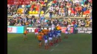 Rugby 1987 Semifinal Australia v France [upl. by Nylarej31]