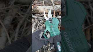 NEW Parkside pruning shears PAAS 20Li B1 [upl. by Stauffer]