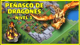 Base Peñasco de Dragones Nivel 3  Capital Clan Clash of Clans [upl. by Latoniah]