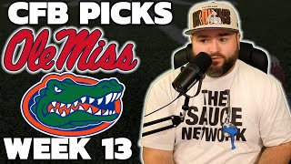 Ole Miss vs Florida Week 13 Bets  College Football Picks With Kyle Kirms [upl. by Assili780]