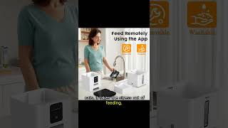 Best Smart Automatic pet Feeder with Camera WiFi [upl. by Ardnoet]