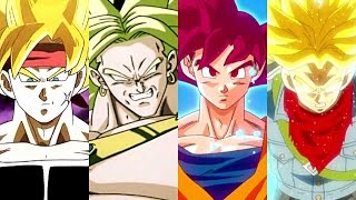 TOP 10 SAIYANS par PUISSANCE [upl. by Ain]