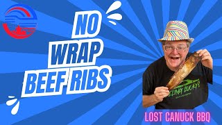 Easy No Wrap Beef Ribs  On A Pellet Grill [upl. by Karlens]