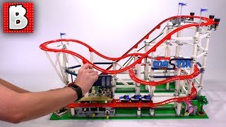 LEGO Roller Coaster is One Big Set  Complete Review 10261 [upl. by Pelagia20]