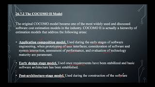 Lecture 98 Empirical Estimation Models in Software Engineering [upl. by Alessandra]