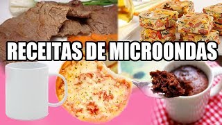 RECEITAS FÁCEIS DE MICROONDAS [upl. by Wendolyn]