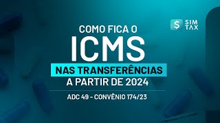 ICMS nas Transferências Interestaduais a partir de 2024 ADC 49 e Convênio 17423 [upl. by Hannaj]