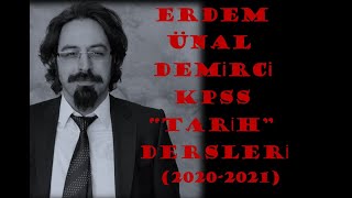 62 KPSS  KONU ANLATIM Trablusgarp ve Balkan Savaşları Tarih 3  Erdem Ünal Demirci [upl. by Phenice]