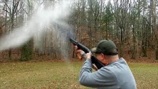 Shooting My New Remington 870 Police Magnum [upl. by Anirdnajela]