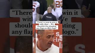 Steve Sarkisian explains why he stopped Texas from flag planting via Texas Football TT [upl. by Alywt652]