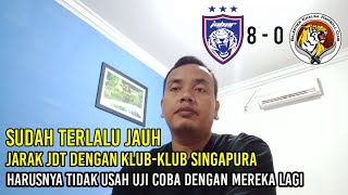 JDT Gilas Balestier Khalsa FC dengan sko 80 di partai Uji Coba [upl. by Anihc]