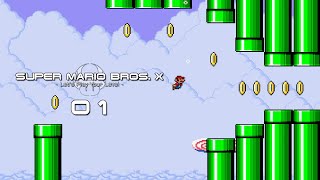 SUPER MARIO BROS X  1  Nymena  Flappy Mario ♦ Lets Play Your Level [upl. by Thamora]