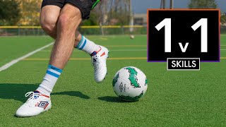 The 10 Best 1v1 Skills in Football  Soccer [upl. by Caren942]