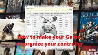 How to fix game not recorgnizing Your Game controllersUsing ps3ps4Controllers [upl. by Kinney]