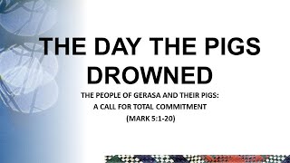 THE DAY THE PIGS DROWNED  Pastor Doreen Benavidez [upl. by Namwen]