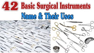 Surgical Instruments Name Pictures and Uses [upl. by Shaffer]