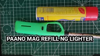 PAANO MAG REFILL NG LIGHTER [upl. by Ynaffit451]