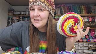 Yarn Unboxing 2020  LoveCrafts Yarn Review  PaintBox Yarns Haul Chunky Pots amp Aran [upl. by Nerol]