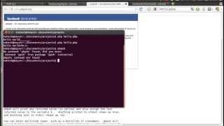 PHP CLI Command Line Interface [upl. by Lothaire]