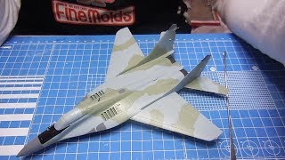 Hasegawa 172 Mig29 Fulcrum build 4 YugoampFriends Yugoslavia GB [upl. by Araes]