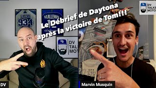 DV Talks Moto avec Marvin Musquin le débrief du SX de Daytona 2024 [upl. by Oilut596]