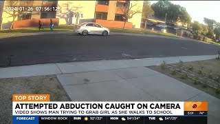 Video shows man attempting to kidnap girl in Glendale [upl. by Arais]