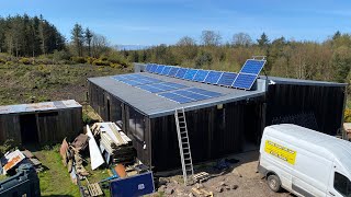 Living Off Grid In Scotland June update solar system lightweight landrover [upl. by Ultun]