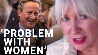 David Cameron called out over problem with women  Nadine Dorries [upl. by Bergwall]