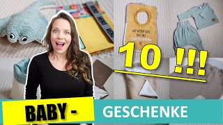 🎉 KOSTENLOS 10 Unwiderstehliche Babygeschenke zum Selbernähen [upl. by Mullane]