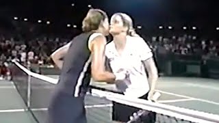 Monica Seles vs Kim Clijsters 2002 Miami Quarterfinal Highlights [upl. by Eznyl]