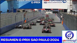 Fórmula E  Resumen EPrix Sao Paulo 2024 [upl. by Seroka]