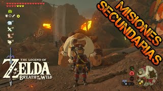 Zelda Breath Of The Wild Misiones Secundarias Ciudadela Goron Parte 6 [upl. by Mas]