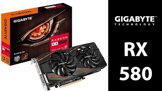 GIGABYTE Radeon RX 580 Gaming 8GB  UNBOXING [upl. by Regor]