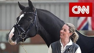 Charlotte Dujardin on CNN ft Valegro [upl. by Eamanna]