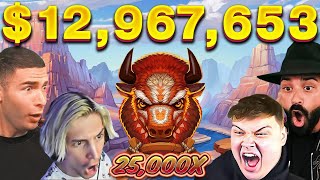 BIGGEST CASINO WINS OF THE WEEK Ayezee xQc Roshtein  48 [upl. by Honig590]