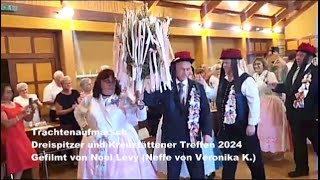 Trachtenaufmarsch Dreispitzer und Kreuzstättener Treffen 2024 [upl. by Yks]