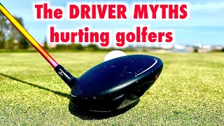 The driver myths golfers are still getting wrong simple golf tips [upl. by Boiney598]