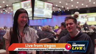 Day 1  Opening Live from the National Horseplayers Championship in Las Vegas [upl. by Akimal]