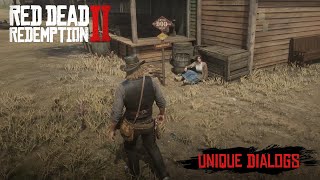 Arthur Antagonizing Sick People In Armadillo  RDR2 [upl. by Rebhun]