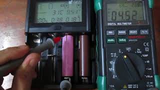 dangerous MiBoxer C412 charger overcharges 18650 to 448v [upl. by Upshaw]