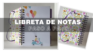 Scrapbooking Libreta desde cero encuadernada con la quotCinchquot  SORTEO [upl. by Atteval]