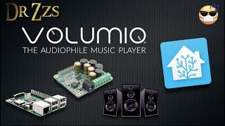 Getting Started with Volumio the Music Server on a Rpi that works with Home Assistant [upl. by Gardell]