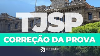 CONCURSOS TJSP CORREÇÃO DA PROVA [upl. by Jany]