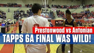 TAPPS 6A State Championship  Prestonwood vs Antonian [upl. by Abrahams]