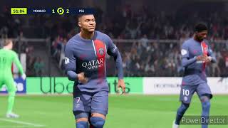 AS Monaco VS PSG Ligue 1 I EA SPORTS FC 24 [upl. by Kuehnel233]